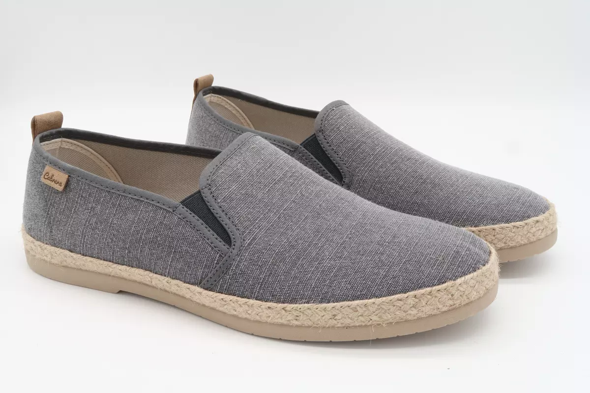 Alpargata tejido linette en gris | 36 