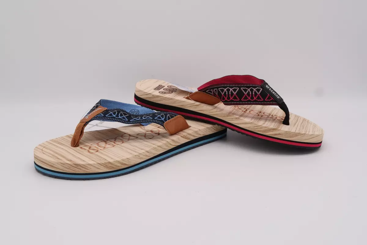 Chancleta de señora de meter el dedo | 16 joma azul rosa