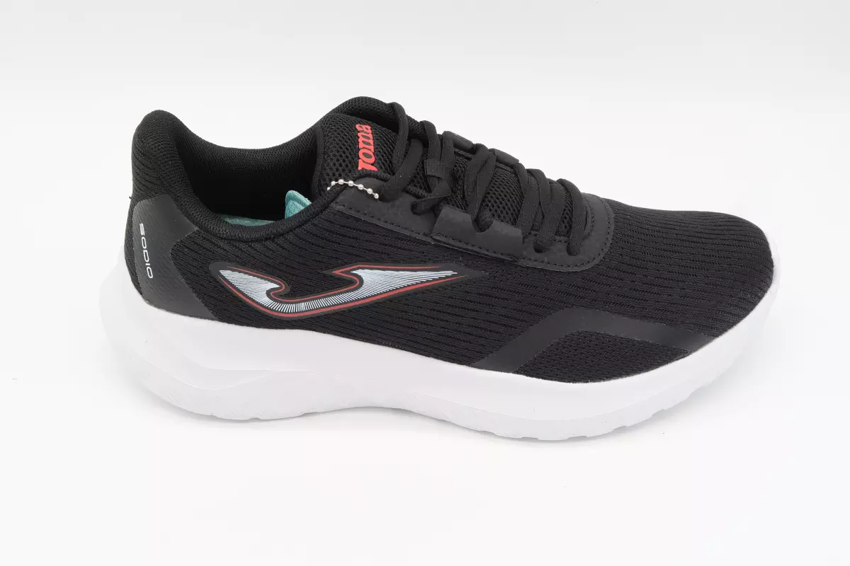 Zapatilla deportiva con cordón y plantilla de memoria negra 46 