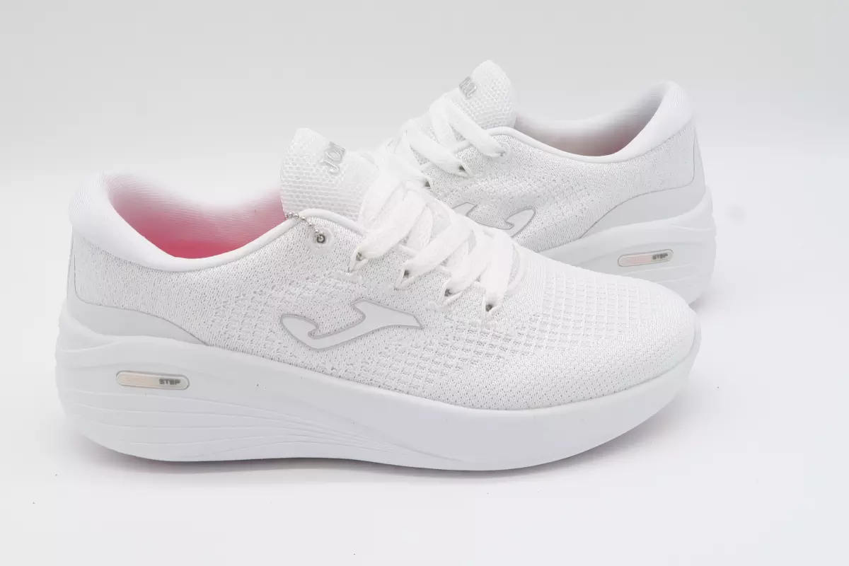 Zapatilla deportiva cordón verano blanca easy step | 49 