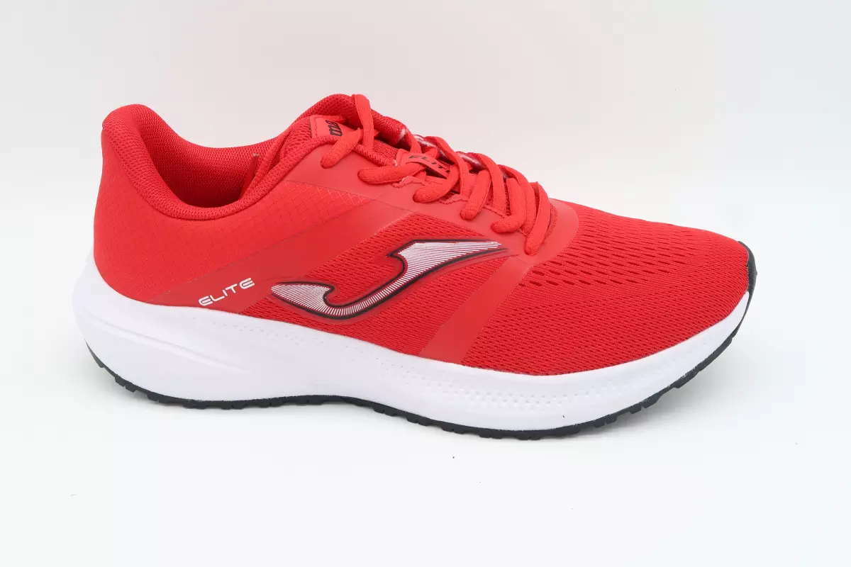 Zapatilla deportiva cordón verano roja | 44 