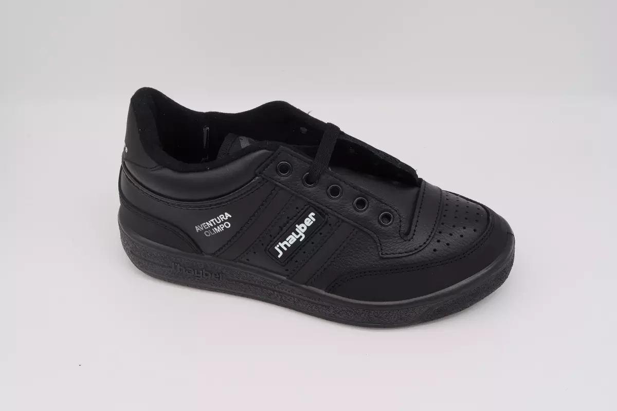 Zapatilla deportiva de cordón | 55 j´hayber negro