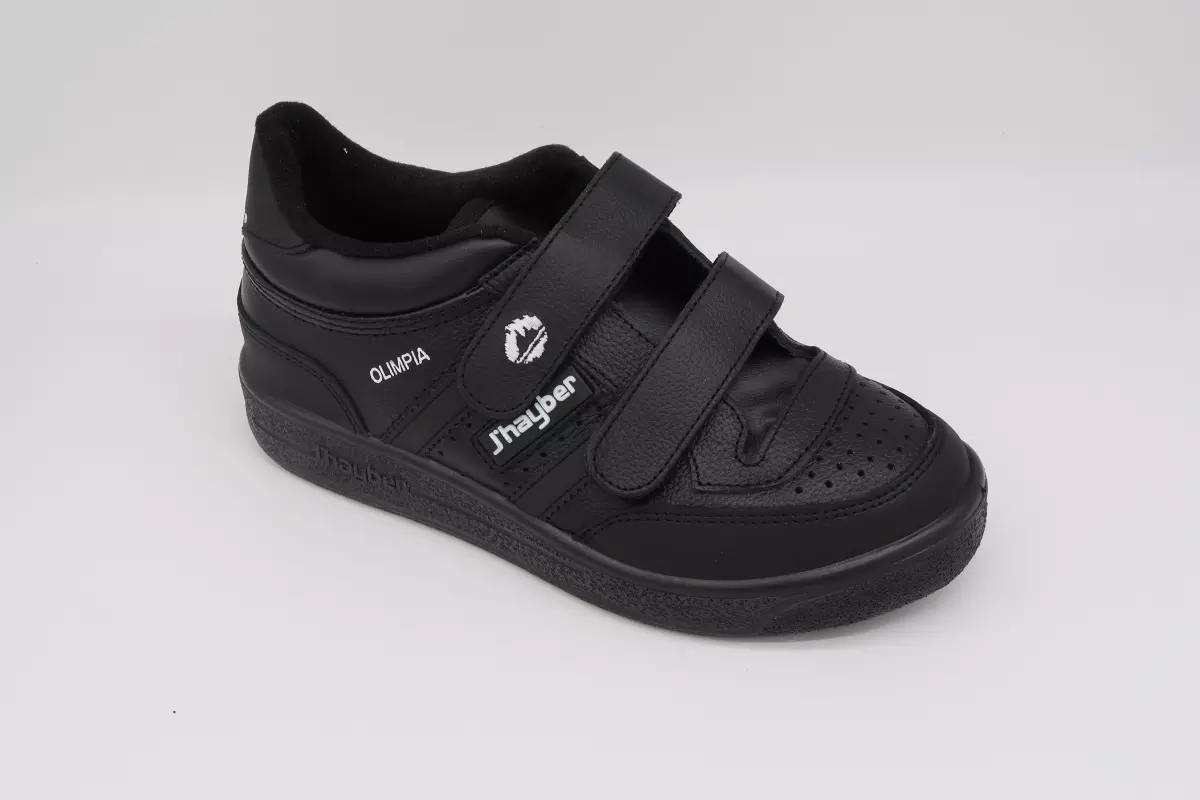 Zapatilla deportiva de velcro | 55 j´hayber negro