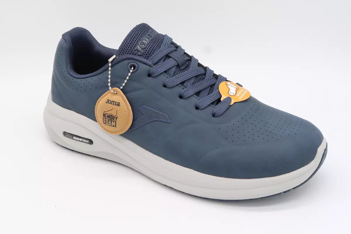 Zapatilla deportiva plantilla de memoria y horma ancha 58 