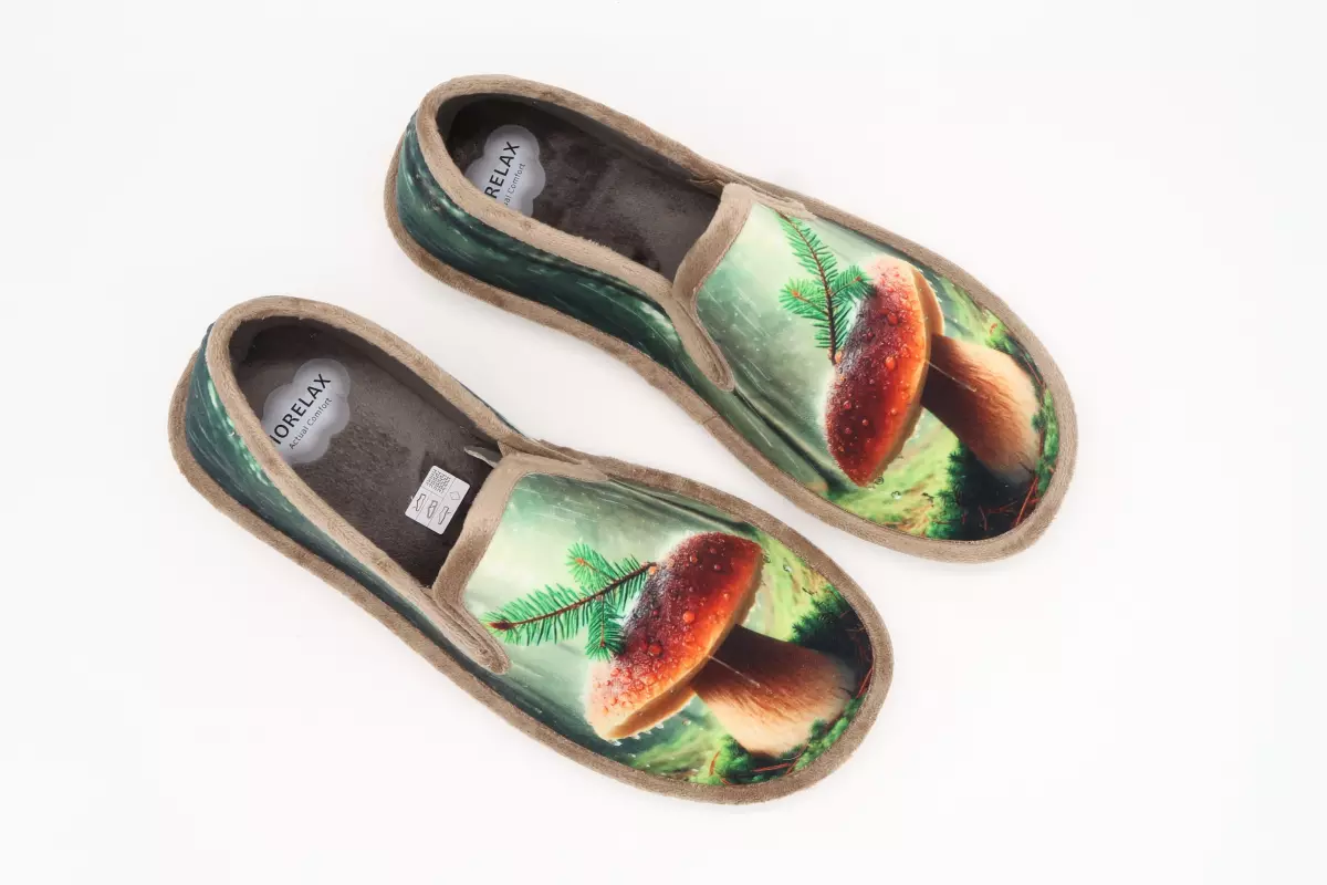 Zapatilla cerrada plantilla descanso dibujo setas 29 