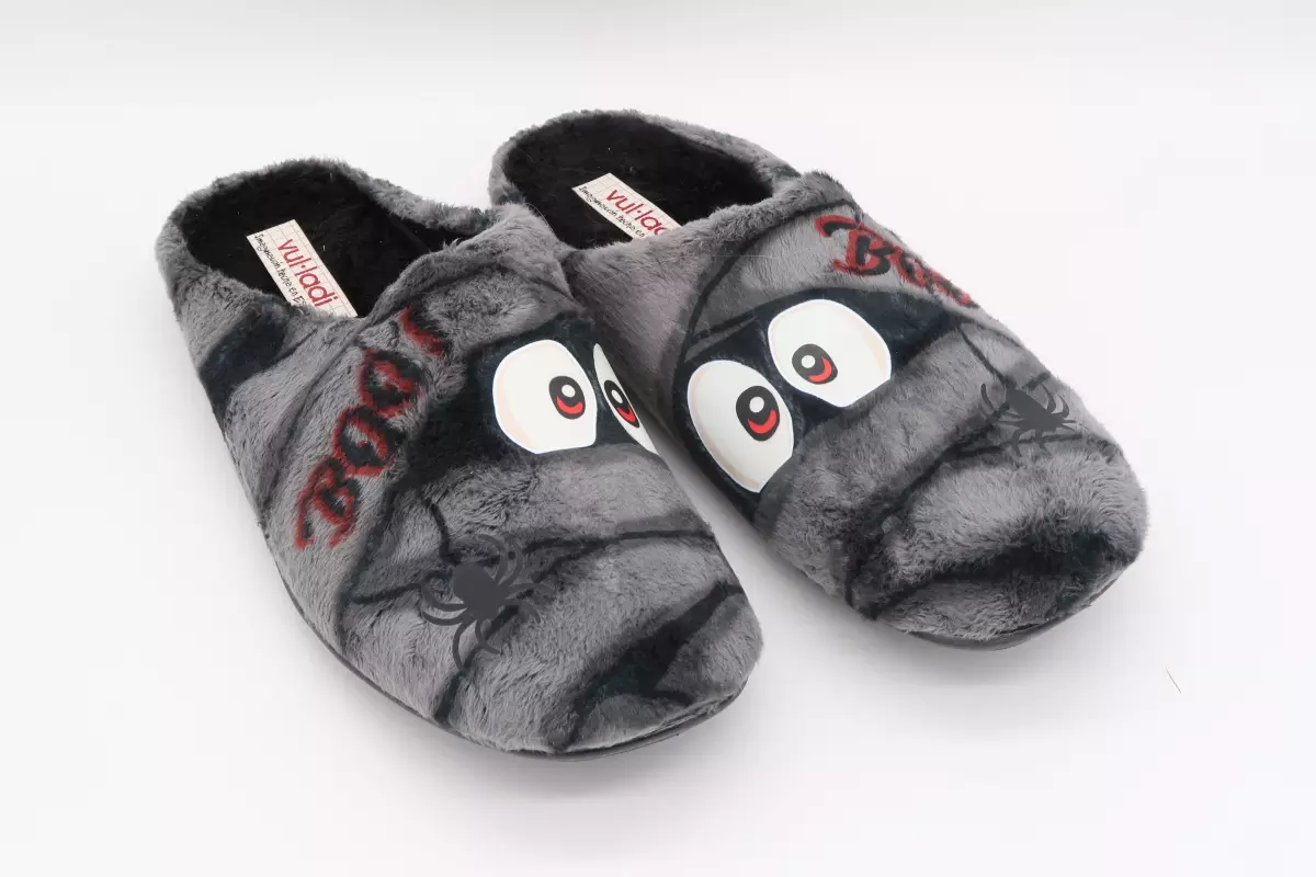Zapatilla destalonada dibujo Ojos 31 