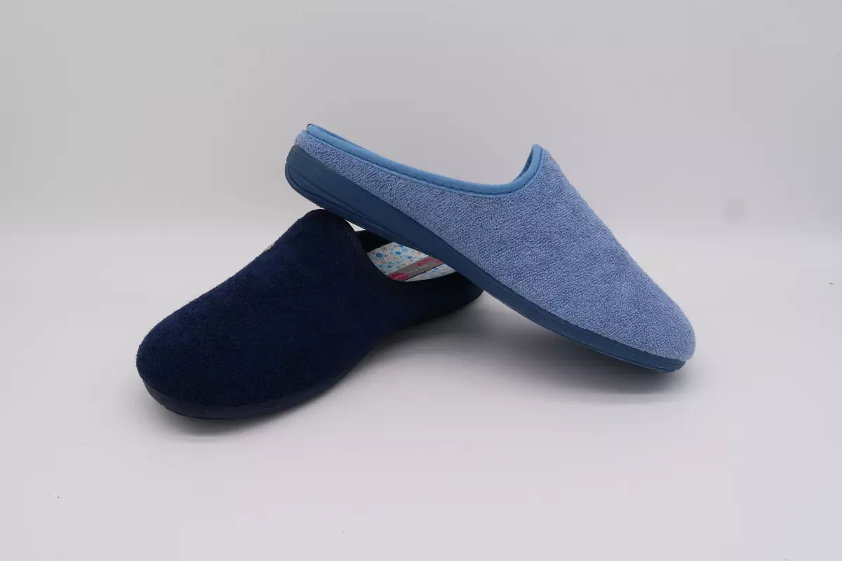 Zapatilla de casa de felpa destalonada. Suela extraíble | 21 