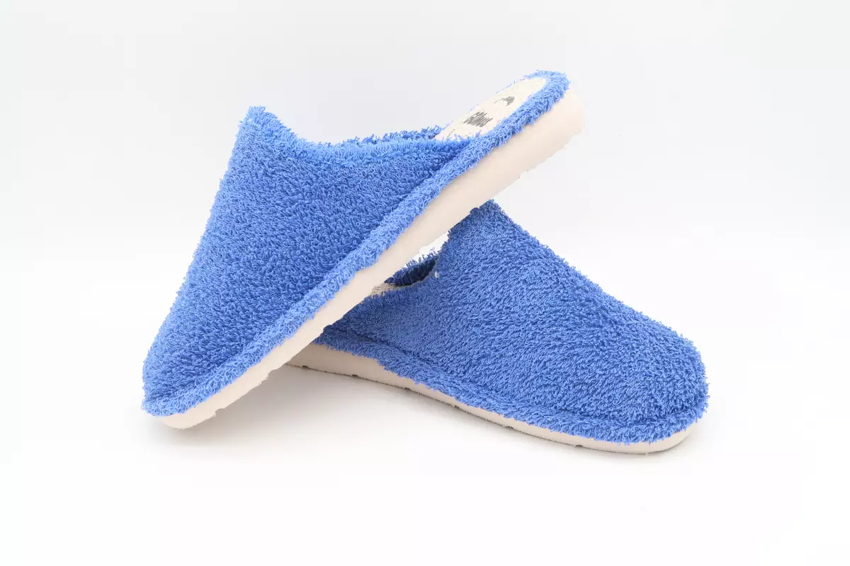 Zapatilla destalonada felpa con suela ultraligera 16 